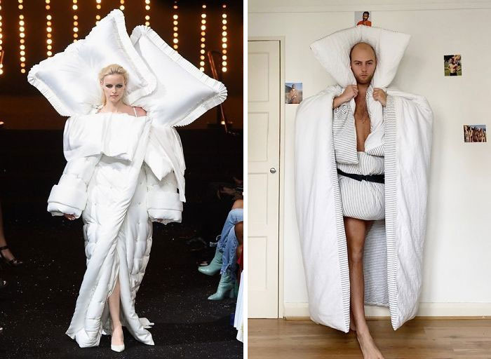 Rảnh rỗi sinh sáng tạo, những tác phẩm cosplay thời trang để đời mùa cách ly chống dịch Covid-19 - Ảnh 13. Rảnh rỗi sinh sáng tạo, những tác phẩm cosplay thời trang để đời mùa cách ly chống dịch Covid-19 - Ảnh 13.