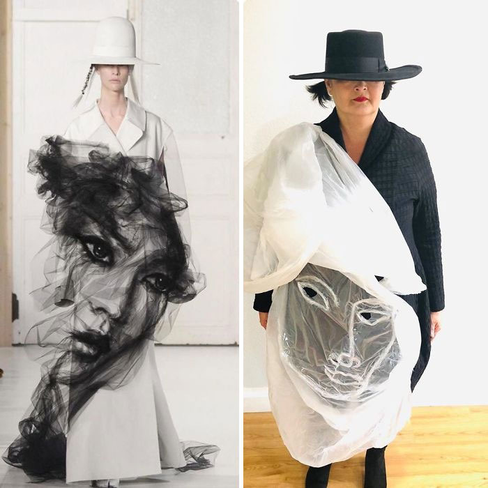 Rảnh rỗi sinh sáng tạo, những tác phẩm cosplay thời trang để đời mùa cách ly chống dịch Covid-19 - Ảnh 5. Rảnh rỗi sinh sáng tạo, những tác phẩm cosplay thời trang để đời mùa cách ly chống dịch Covid-19 - Ảnh 5.