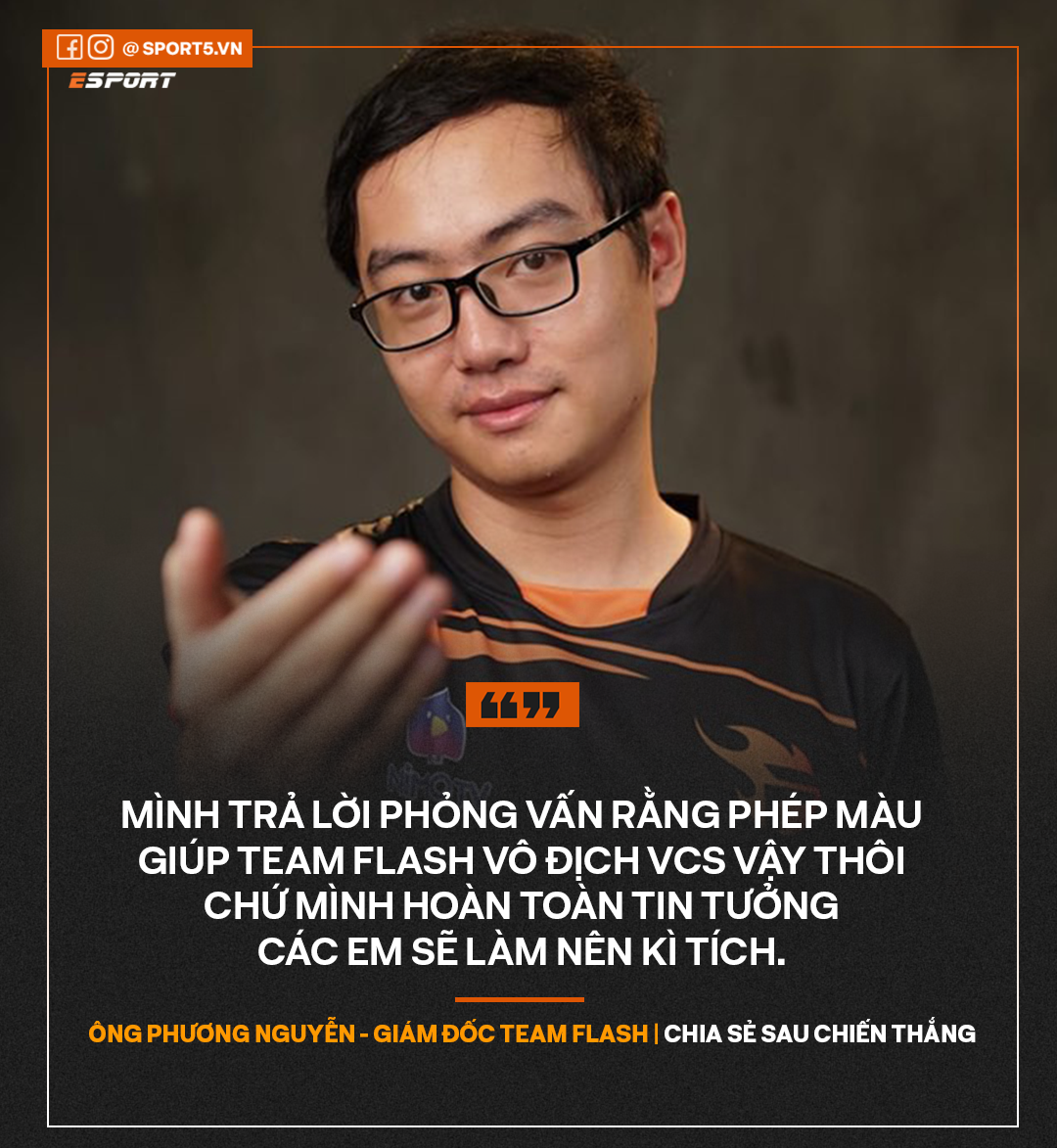 Giám đốc Team Flash lo ngại Yoshino không thể tham dự MSI 2020, lần đầu tiết lộ ý nghĩa câu slogan &quot;Making Gamers Heroes&quot; - Ảnh 2.