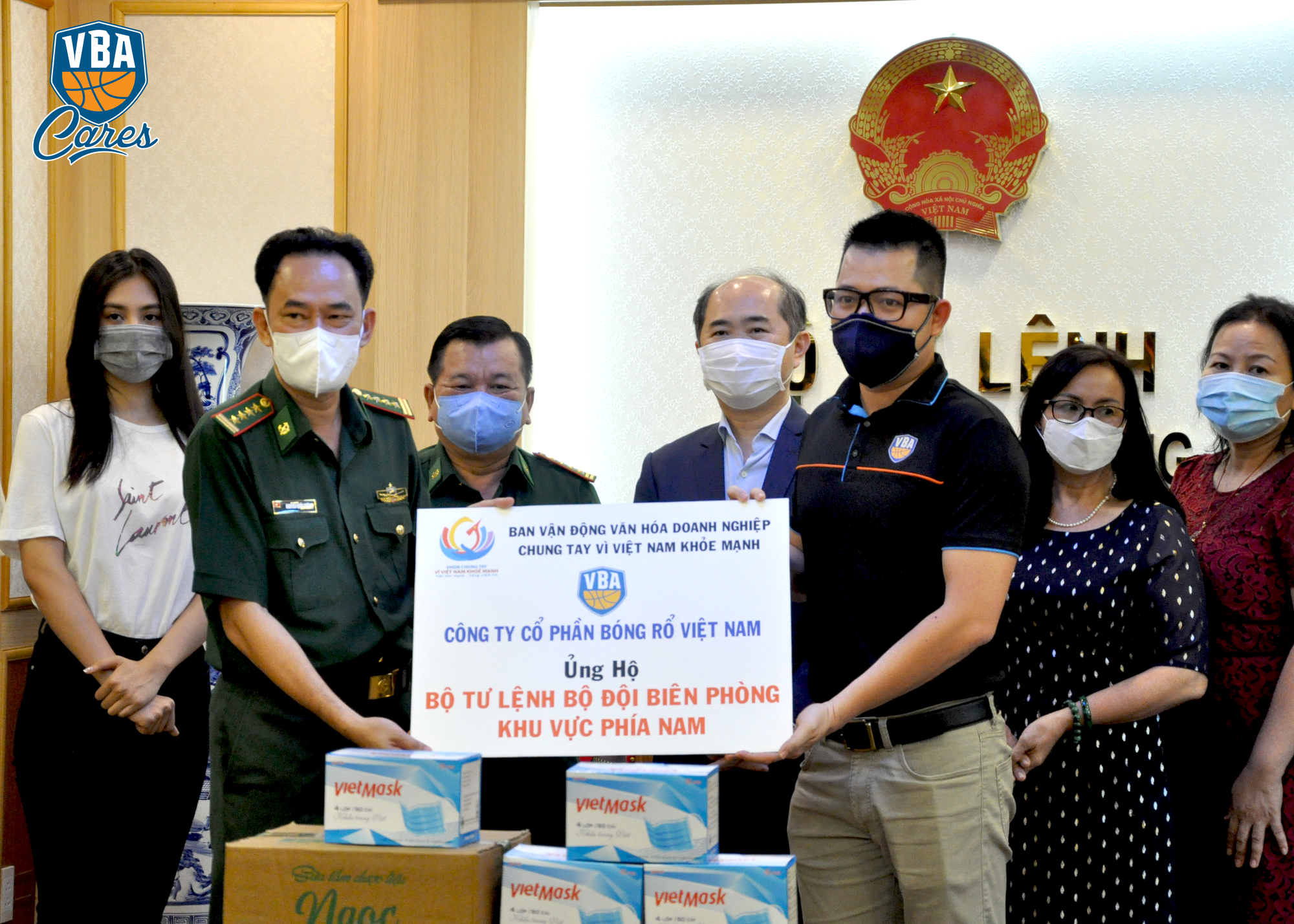 Giải bóng rổ chuyên nghiệp Việt Nam tham gia hỗ trợ công tác phòng chống đại dịch Covid-19 - Ảnh 1.