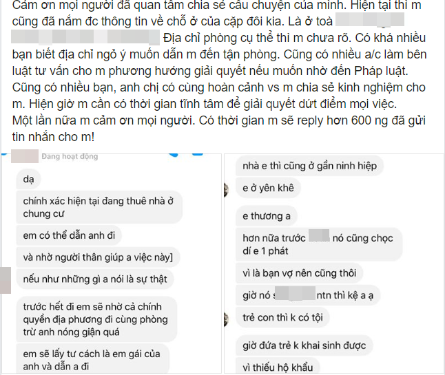 Thông tin tiếp theo vụ chồng &quot;xúc tép nuôi cò&quot; 5 năm, vợ ôm bụng bầu bỏ theo tình nhân: Anh chồng tìm thấy thông tin của vợ, được tư vấn &quot;trừng phạt&quot; cực gắt - Ảnh 2.