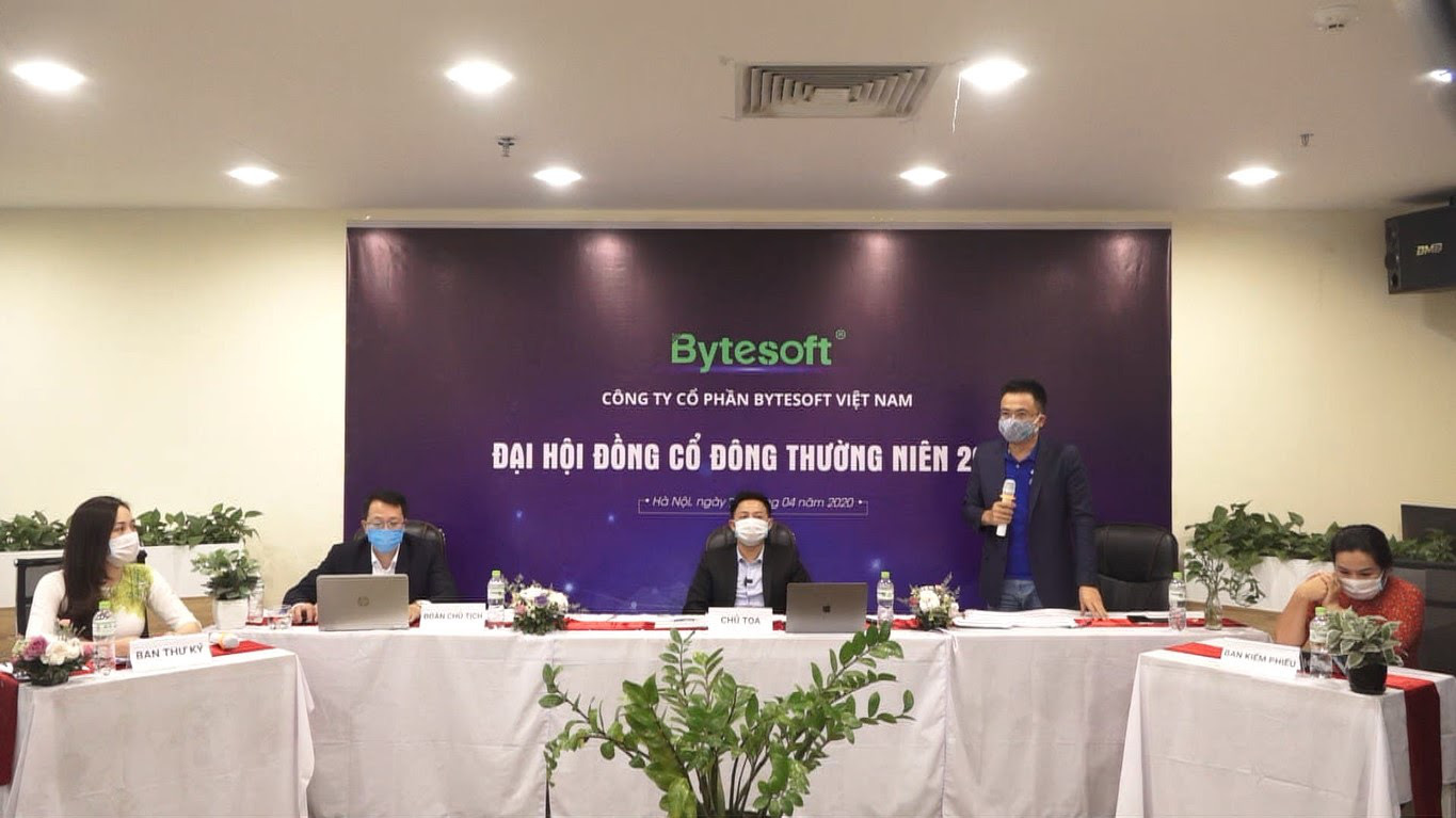 Bytesoft: Lần đầu tiên cổ đông thực hiện thành công bỏ phiếu online và họp trực tuyến dù ở ngoài biển xa - Ảnh 1.