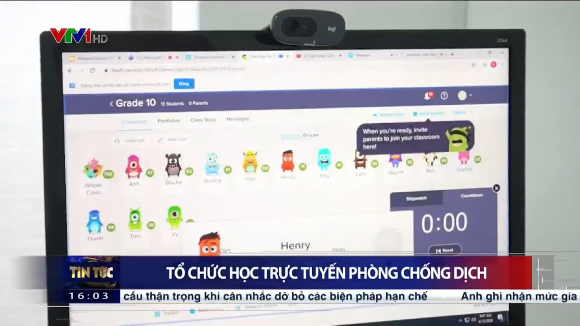 Học online mùa COVID: Hàng trăm học sinh hào hứng tham gia thử thách “vũ điệu rửa tay” - Ảnh 3.