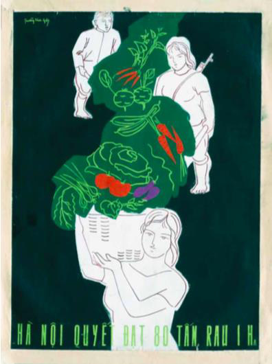 Bảo tàng Mỹ thuật Việt Nam giới thiệu chùm tranh cổ động sáng tác trong giai đoạn 1967-1978 - Ảnh 5.