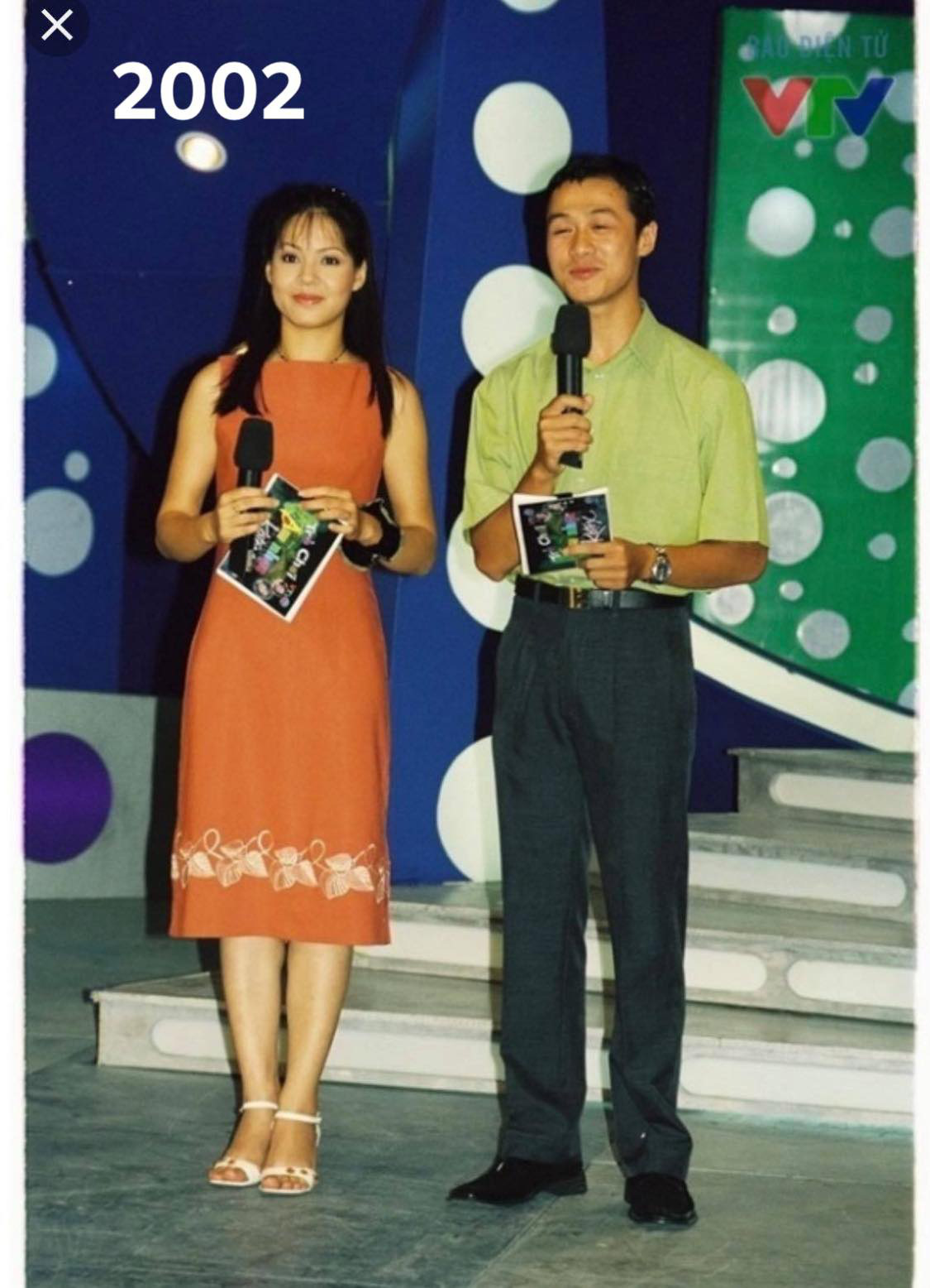 Diễm Quỳnh khoe ảnh thời trẻ bên MC Anh Tuấn - Ảnh 4.