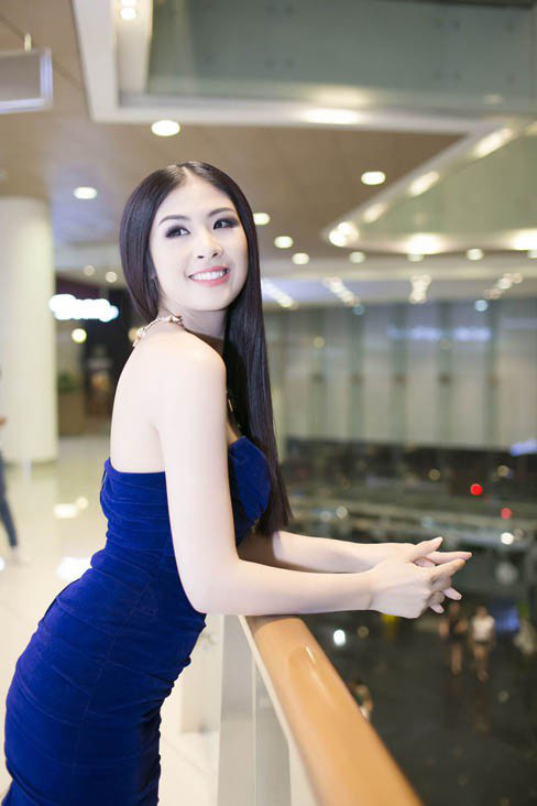 Hoa hậu Ngọc Hân cắt tóc ngắn sau nhiều năm - Ảnh 3.