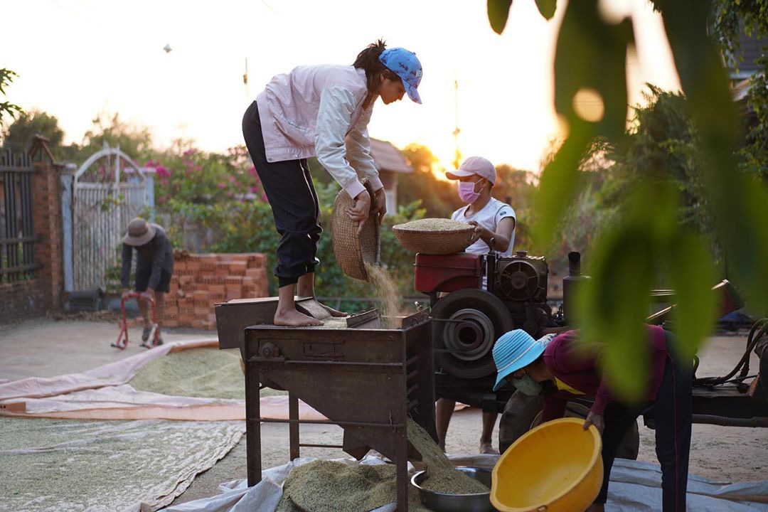 Nhật kí một ngày "tránh dịch" của H'Hen Niê: Lên rẫy hái điều, cuốc đất trồng rau đều là "chuyện vặt" - Ảnh 3. Nhật kí một ngày "tránh dịch" của H'Hen Niê: Lên rẫy hái điều, cuốc đất trồng rau đều là "chuyện vặt" - Ảnh 3.
