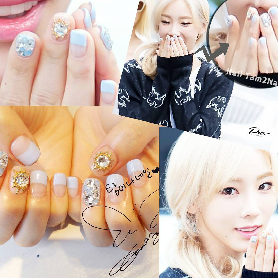 Trông thì cool ngầu mà Taeyeon cũng &quot;bánh bèo&quot; quá thể đáng khi toàn làm nail dễ thương, nhìn mà cưng xỉu - Ảnh 9.