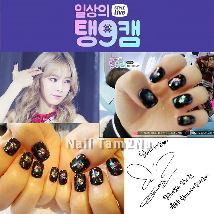 Trông thì cool ngầu mà Taeyeon cũng &quot;bánh bèo&quot; quá thể đáng khi toàn làm nail dễ thương, nhìn mà cưng xỉu - Ảnh 10.