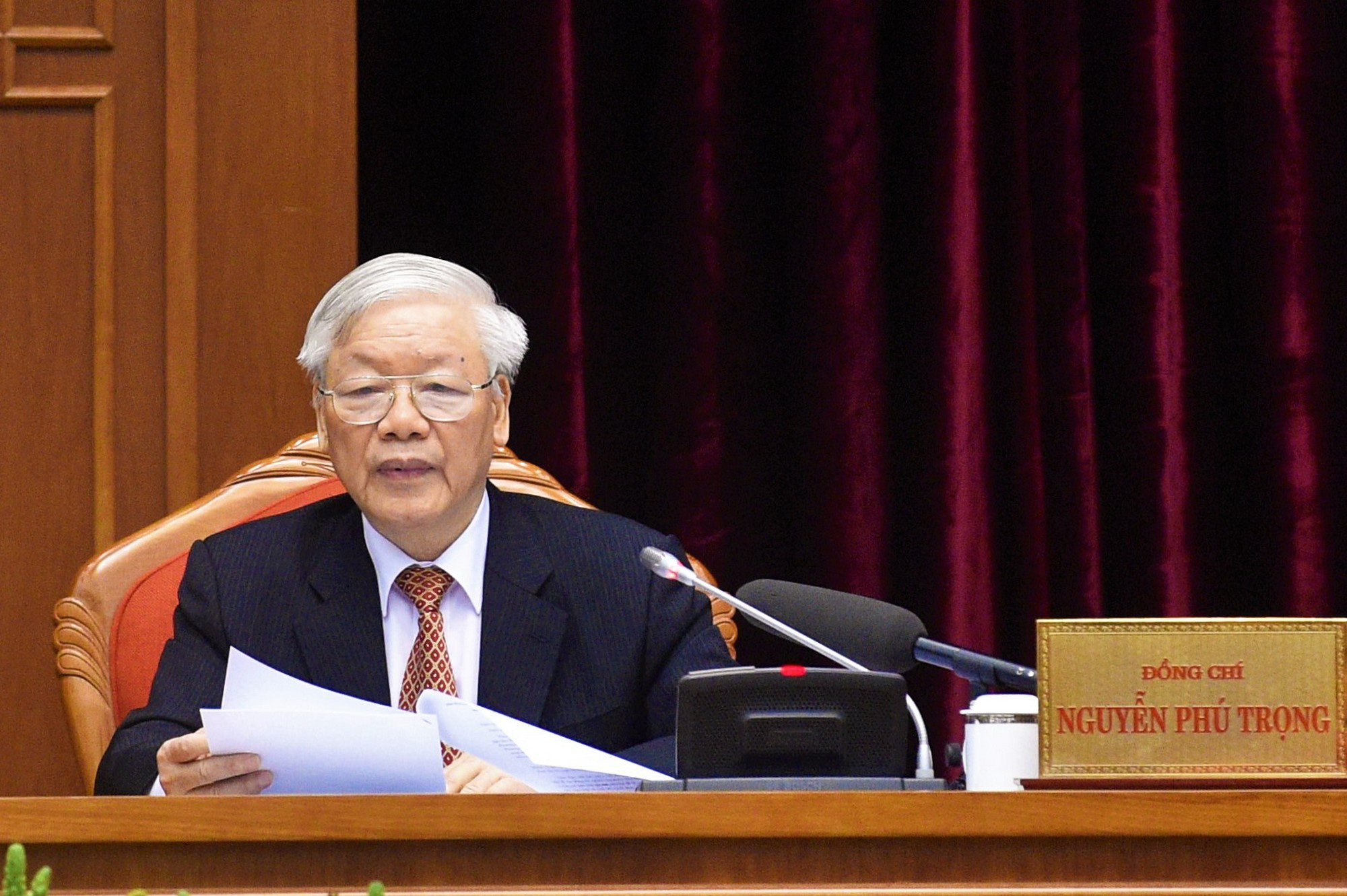 Toàn văn phát biểu khai mạc Hội nghị Trung ương 12, khóa XII của Tổng Bí thư, Chủ tịch nước Nguyễn Phú Trọng - Ảnh 1.