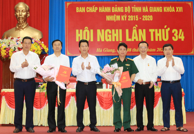 Nhân sự mới tại Hà Giang, Thái Nguyên - Ảnh 1.