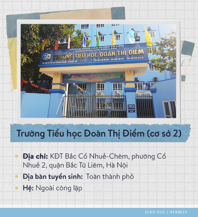 Danh sách các trường tiểu học quận Bắc Từ Liêm: Ghi nhận 16 trường công lập và 3 trường ngoài công lập được cha mẹ đánh giá cao - Ảnh 18.