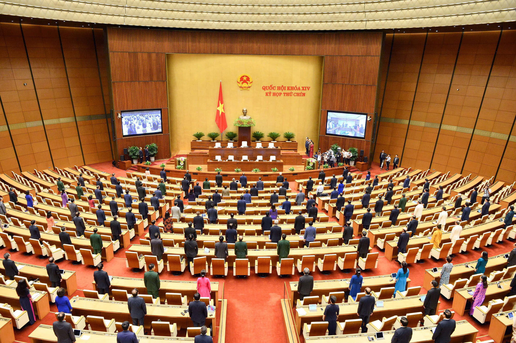 Hình ảnh bên lề phiên khai mạc Kỳ họp thứ 9 Quốc hội khóa XIV