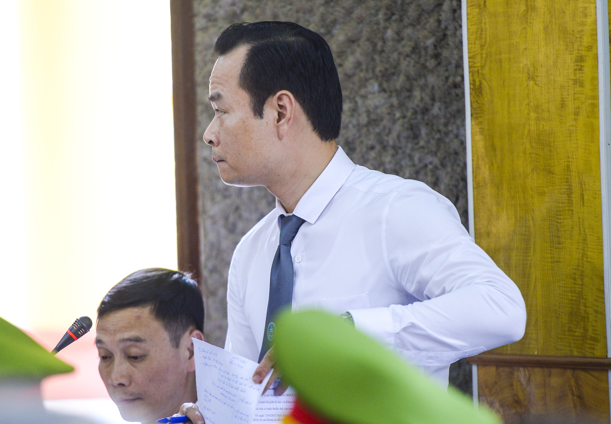 Xét xử gian lận thi cử tại Sơn La: Cựu Phó Phòng PA03 khai không có nhận thức gì khi được nhờ xem điểm - Ảnh 3.