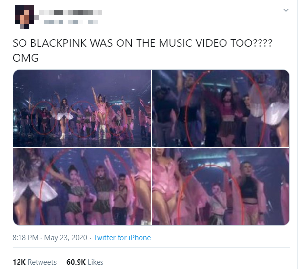 Sửng sốt khi BLACKPINK bất ngờ xuất hiện trong MV Rain On Me với vai trò... vũ công phụ hoạ cho Lady Gaga và Ariana Grande? - Ảnh 1.