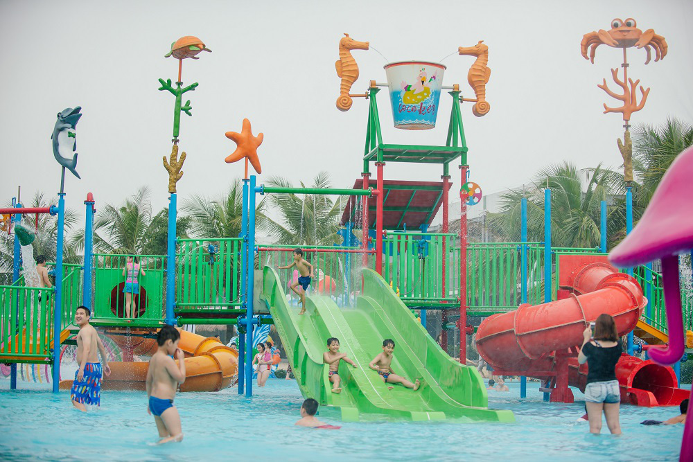 Công viên biển Hà Nội hoạt động trở lại từ ngày 30/5 sau đại dịch Corona - Ảnh 2.