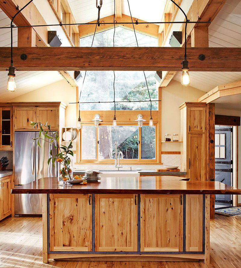 Những căn bếp gỗ vừa truyền thống vừa hiện đại khiến ai ai cũng thấy vừa lòng - Ảnh 3.