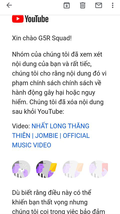 Mới tung MV, trưởng nhóm nhạc cũ của Jack đã bị Youtube đánh nhầm, vừa xóa đã trả lại liền tay nhưng đau nhất là mất luôn thành tích này - Ảnh 3.