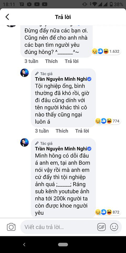 Hậu công khai tình cảm cặp đôi Minh Nghi - Bomman: Hóa ra người trong cuộc đã ẩn ý tình trong như đã suốt mấy tuần qua rồi - Ảnh 4.