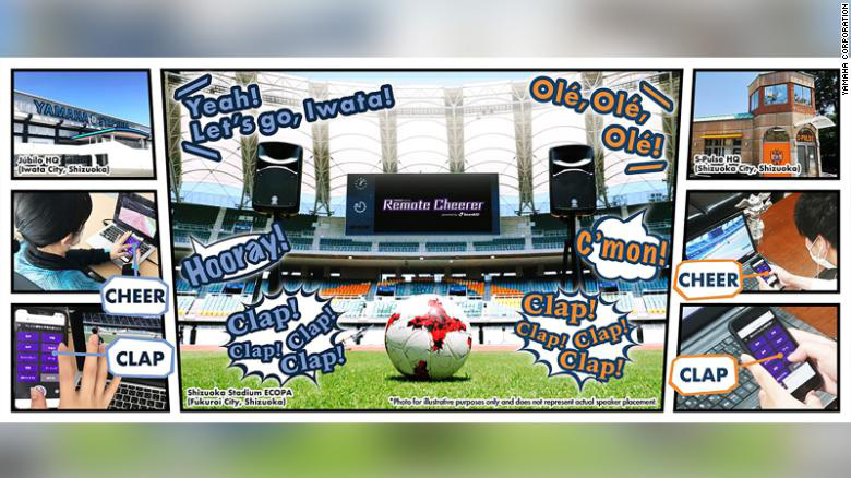 Nhật Bản phát triển ứng dụng cho phép người hâm mộ cổ vũ bóng đá an toàn ngay tại nhà - Ảnh 1.