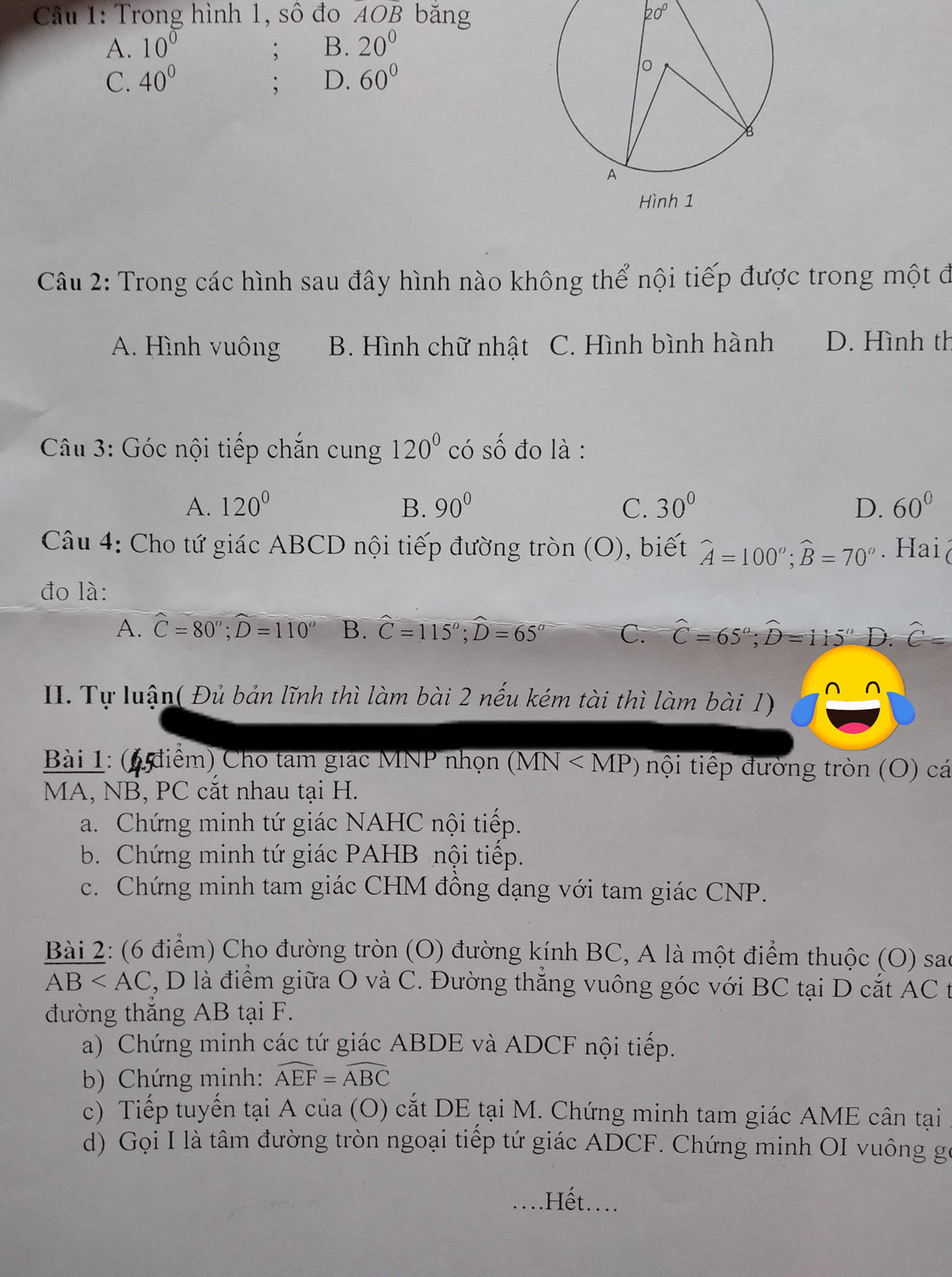 Thầy giáo dạy Toán &quot;nhắc bài&quot; ngay trong đề thi theo kiểu chất lừ, xem xong lời nhắc chỉ muốn quay lại thời học sinh ngay lập tức - Ảnh 1.