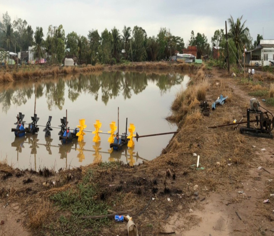 Tai nạn kinh hoàng: Người đàn ông bị cánh quạt máy nuôi tôm cuốn rách hết quần áo, tổn thương lộ cả 2 tinh hoàn - Ảnh 1.