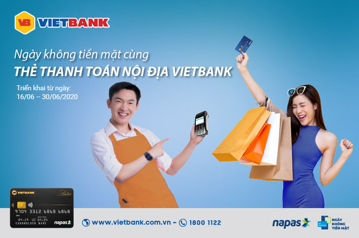 Hưởng ứng “Ngày không tiền mặt” Vietbank dành ưu đãi lớn cho khách hàng - Ảnh 1.