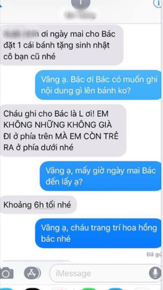 Bánh sinh nhật có lời chúc khiến chủ nhân bữa tiệc toát mồ hôi hột - Ảnh 2.