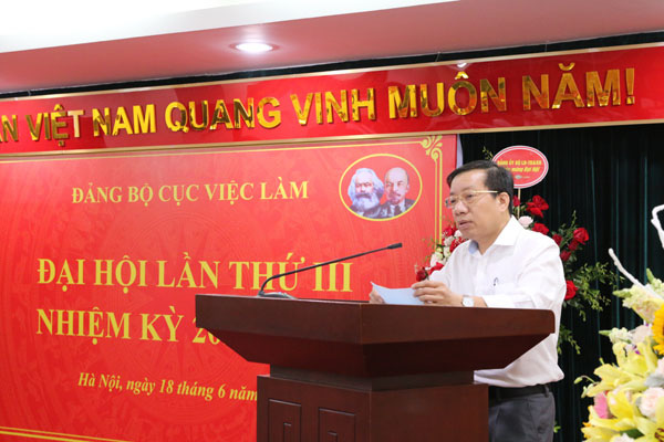 Ông Vũ Trọng Bình được bầu làm Bí thư Đảng ủy Cục Việc làm - Ảnh 2.