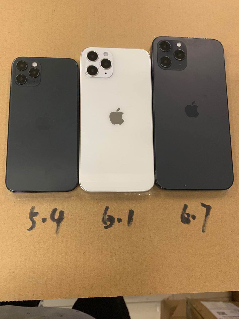 Lộ diện mô hình khá hoàn thiện của iPhone 12, 3 kích thước màn hình khác nhau, khung viền giống iPad Pro - Ảnh 3. Mô hình iPhone 12 moi - 3
