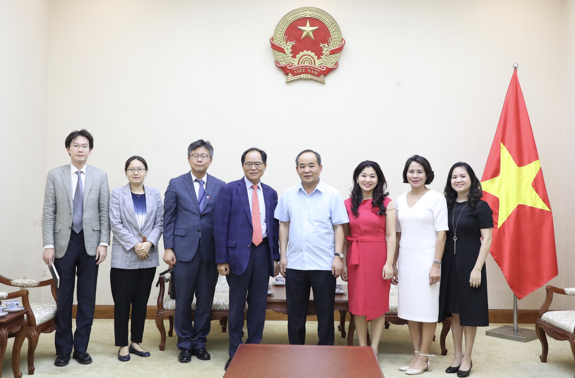 Thứ trưởng Lê Khánh Hải tiếp Ngài Park Noh Wan, Đại sứ Đặc mệnh toàn quyền Hàn Quốc tại Việt Nam - Ảnh 3.