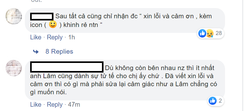 Hoài Lâm bị cư dân mạng &quot;tố&quot; viết câu xin lỗi và cảm ơn dành cho vợ cũ mà phải sửa tới 5 lần trước khi xóa - Ảnh 3.