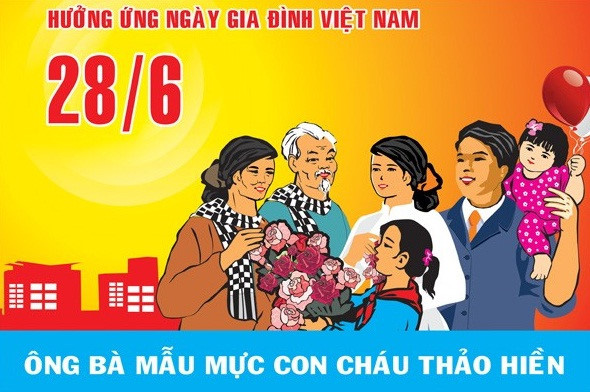 Tổ chức nhiều hoạt động tuyên truyền Ngày Gia đình Việt Nam 28/6 - Ảnh 1.