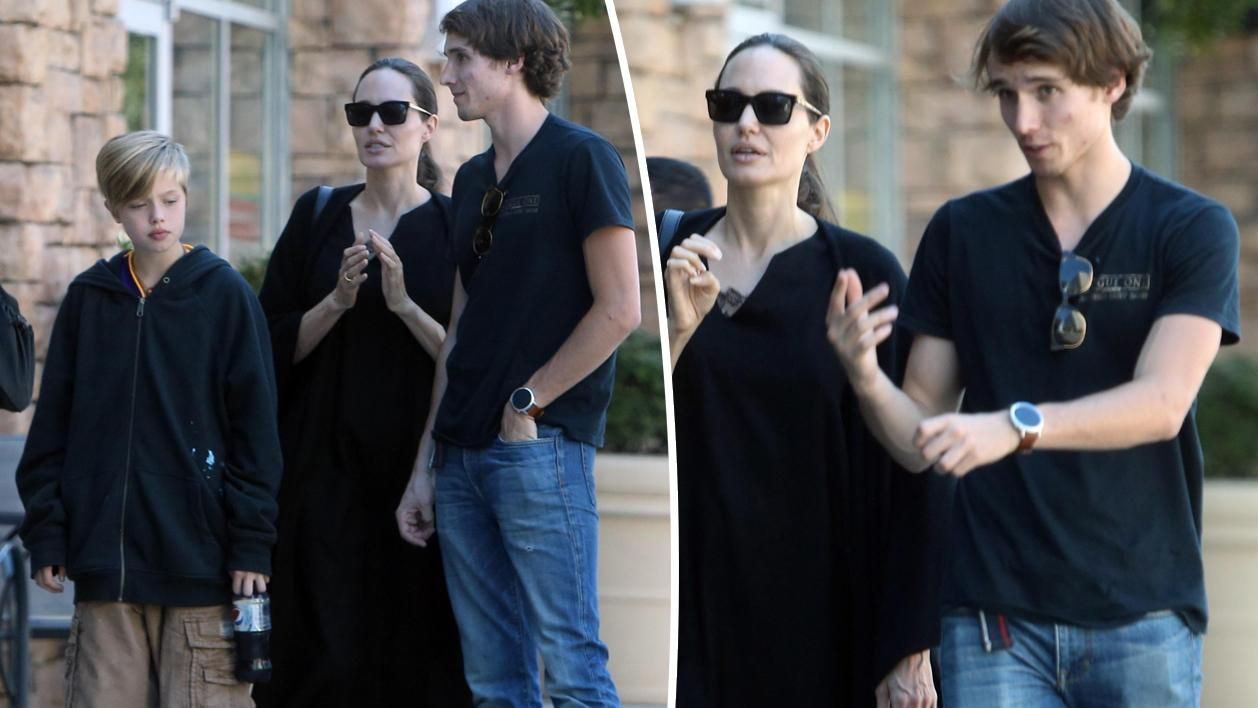Rumor has it that Angelina Jolie is madly in love with her tall and sexy bodyguard, her new love makes Brad Pitt angry because of one action - Photo 3.