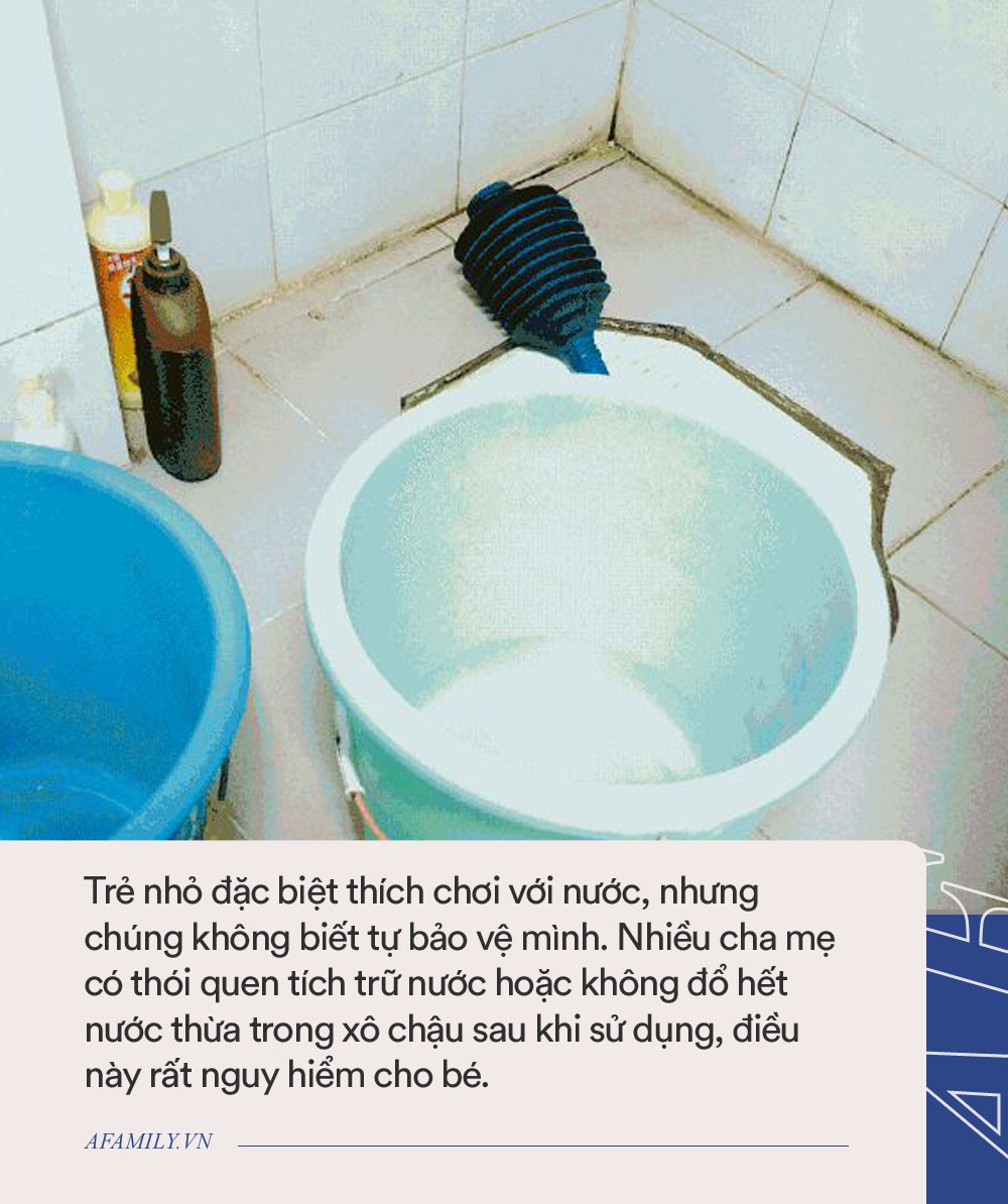 Bé 1 tuổi tử vong vì 1 xô nước trong phòng tắm, cảnh báo bố mẹ thứ không thể chủ quan trong nhà mình - Ảnh 3.