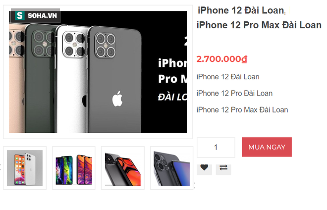 iPhone 12 chưa ra mắt đã được rao bán tại thị trường Việt Nam với giá siêu rẻ - Ảnh 3.