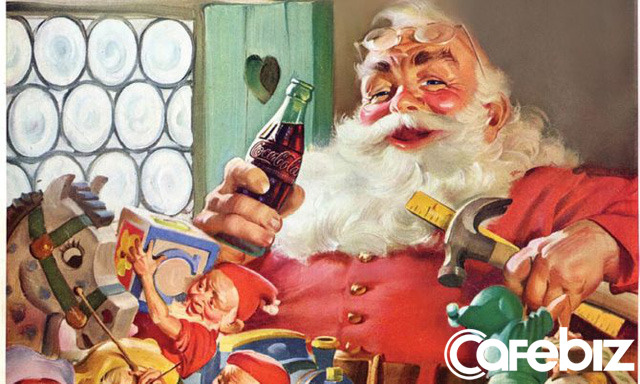 Bí mật bất ngờ: Chính Coca-Cola một tay dựng nên hình tượng ông già Noel bụng phệ, râu trắng khoác áo đỏ huyền thoại của dịp giáng sinh - Ảnh 2.