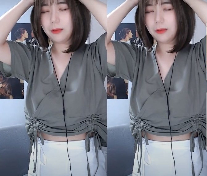 Mải mê chỉnh camera, nữ streamer xinh đẹp ngại ngùng nhận ra khoảnh khắc hớ hênh ngay trên sóng - Ảnh 6.