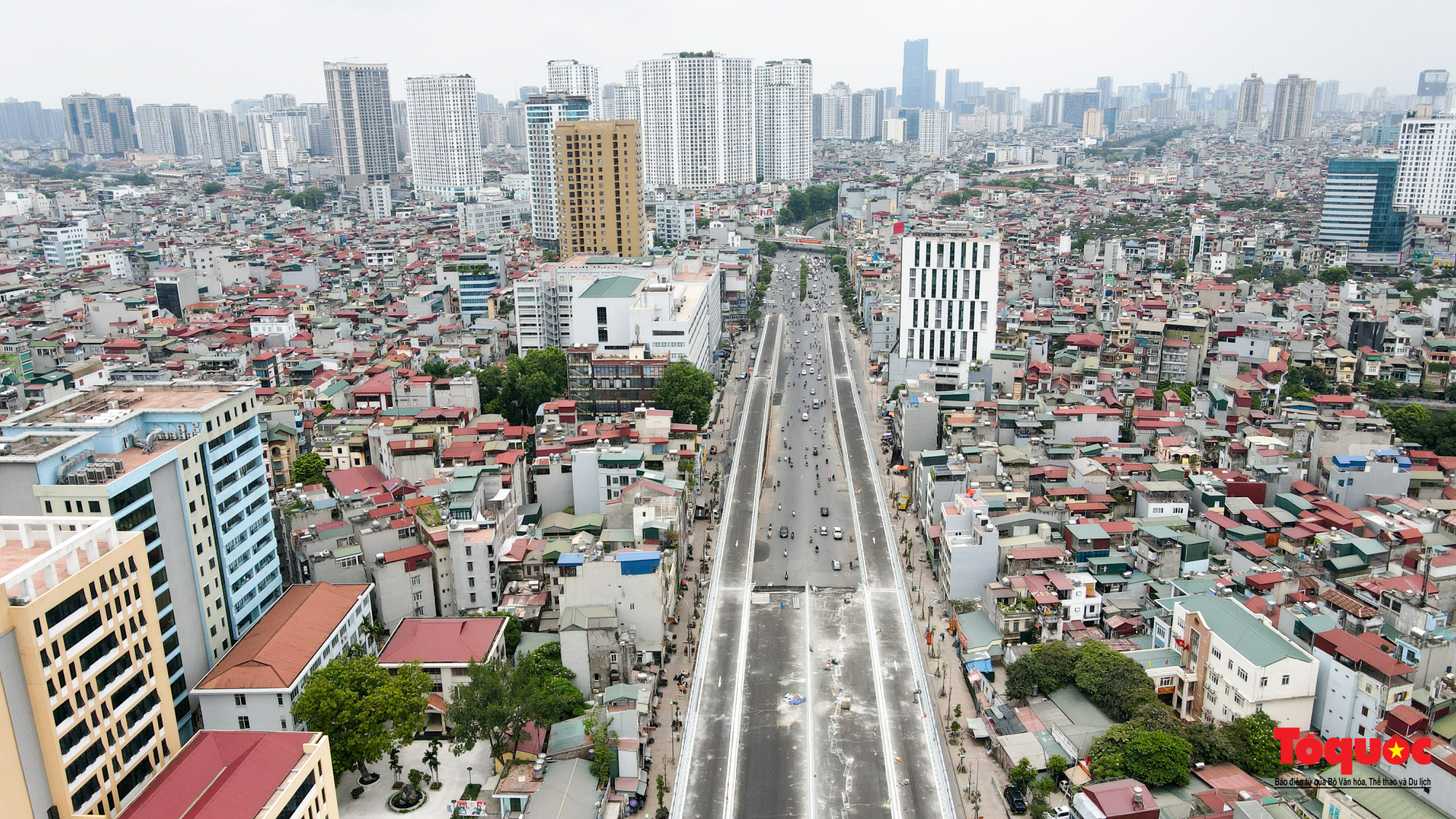 Toàn cảnh tuyến đường trên cao trị giá 9.400 tỷ ‘giải cứu’ giao thông Vĩnh Tuy - Ngã Tư Sở - Ảnh 4.