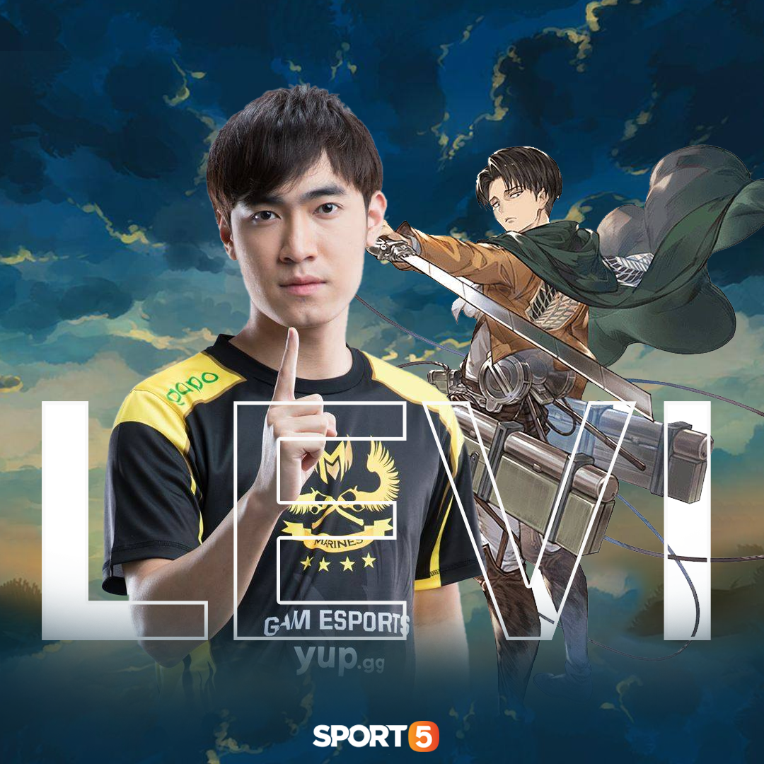 Elly, Levi và những tuyển thủ Esports Việt đặt nickname với cảm hứng từ nhân vật trong phim, truyện tranh - Ảnh 2.