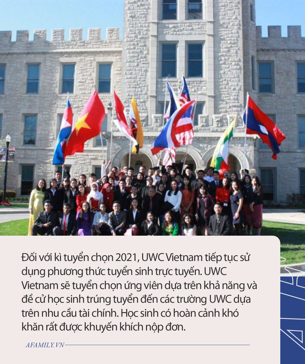 Điều kiện ứng tuyển học bổng toàn phần UWC: Học sinh THPT có hoàn cảnh khó khăn đọc ngay để đăng ký trước ngày hết hạn - Ảnh 3.