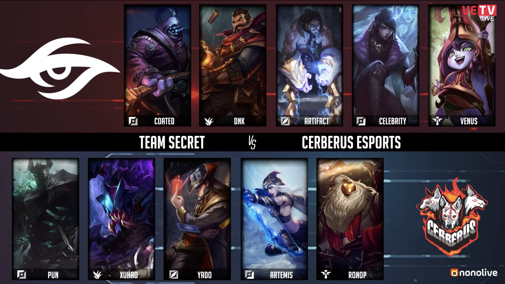 VCS mùa Hè 2020: Món nợ lượt đi, Team Secret trở lại mạnh mẽ huỷ diệt Cerberus Esports với tỉ số 2-0 - Ảnh 2.