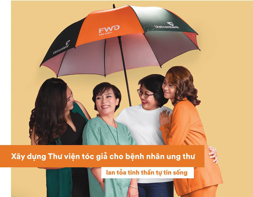 Mua bảo hiểm FWD, đóng góp vào thư viện tóc giả cho bệnh nhân ung thư - Ảnh 1.