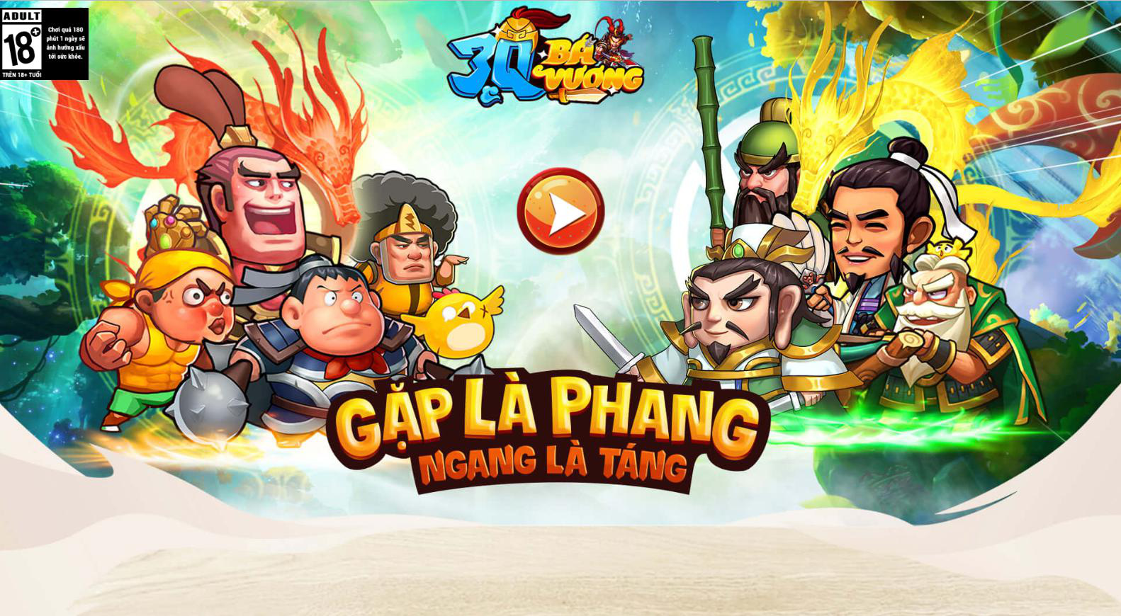 [HOT] Đã có link tải 3Q Bá Vương - Game chiến thuật được cộng đồng chấm điểm 10 tuyệt đối, chốt ra mắt 31/7 - Ảnh 1.