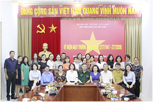  Thư viện Quốc gia Việt Nam kỷ niệm 73 năm ngày Thương binh liệt sỹ (27/7/1947-27/7/2020) - Ảnh 1.