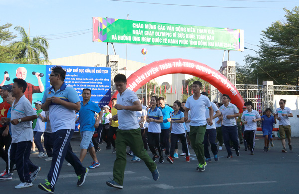 Đồng Nai tổ chức Ngày chạy Olympic vì sức khỏe toàn dân năm 2020 - Ảnh 1.