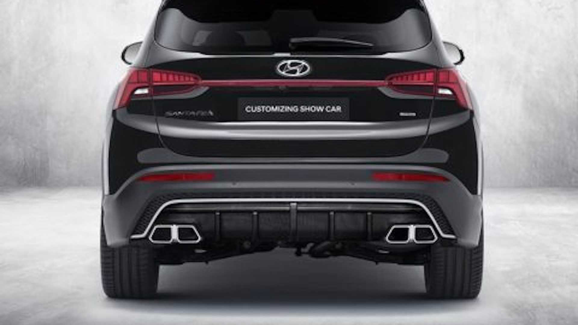 Hyundai Santa Fe đời mới tăng hấp dẫn với gói trang bị thể thao N Performance - Ảnh 3.