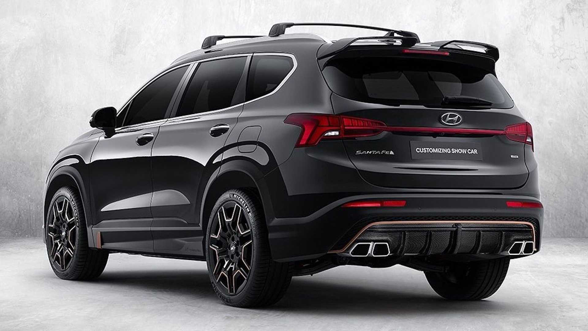 Hyundai Santa Fe đời mới tăng hấp dẫn với gói trang bị thể thao N Performance - Ảnh 2.