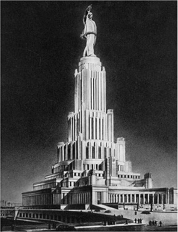 Người khổng lồ dịch chuyển cả Moscow và tượng Lenin gần 100m: Cung điện suýt tráng lệ nhất Liên Xô - Ảnh 4.