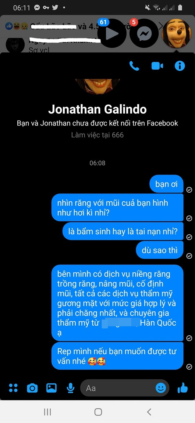 Ngập tràn meme và spam tài khoản chỉ trong 24h, netizen Việt tuyên bố: Jonathan Galindo rất đáng sợ, nhưng rất tiếc là không phải ở Đông Lào - Ảnh 3.